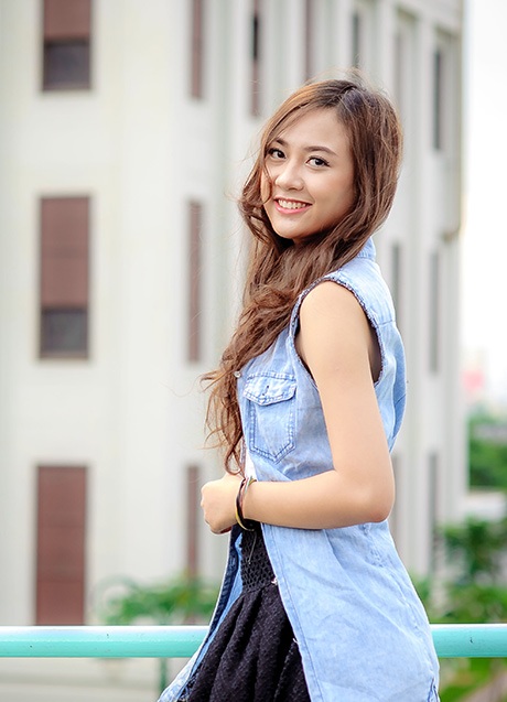 Hoa khôi Sinh viên TP. Hồ Chí Minh: “Để tuổi xanh luôn bừng cháy” - 5 Hoàng Dung