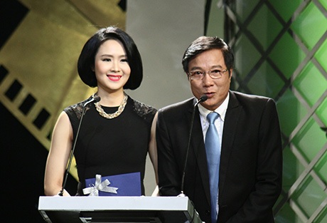 Diễn viên Hồng Diễn và đạo diễn Trọng Trinh