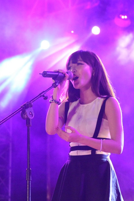 Tiết mục của học sinh trường Phan Đình Phùng