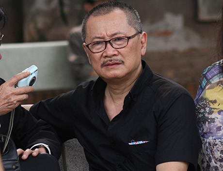 Linh cữu NSND Trịnh Thịnh được đưa vào nhà tang lễ Bộ Quốc phòng