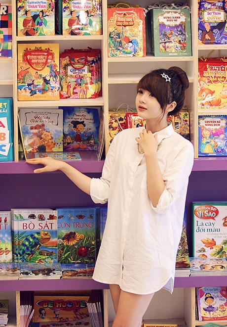 Và boot cao để tôn dáng