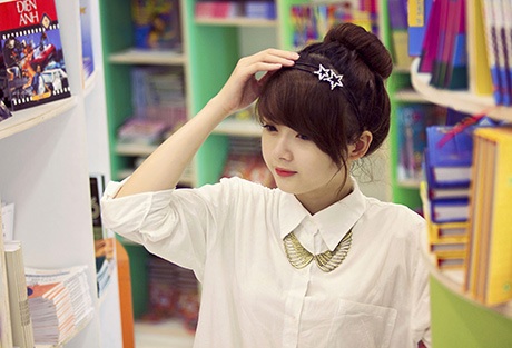 Vẻ đẹp búp bê của Lan Hương