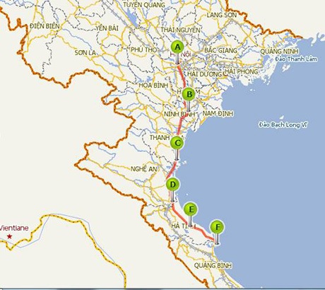 Chàng trai một mình đạp xe vượt 450km để viếng mộ Đại tướng - 2 Hành trình đạp xe 450km của Khiêm