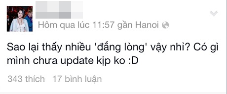 Một số bạn trẻ chưa kịp update trào lưu mới