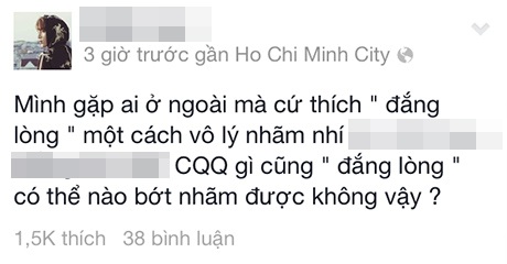 Số khác cảm thấy khá khó chịu vì trào lưu đắng lòng