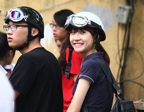 Các bạn học sinh lớp 12 có khoảng thời gian nghỉ ngơi 1 tháng trước khi bước vào kì thi đại học.