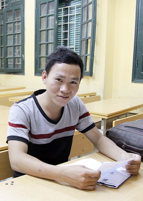 Phòng trọ nằm ngay trong trường thi - 2 Phòng trọ cho thí sinh nằm ngay trong trường THCS Quang Trung, Hà Nội - điểm thi của ĐH Công đoàn.