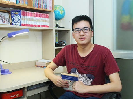 Thủ khoa Phạm Anh Quân (Ảnh: Mai Châm)