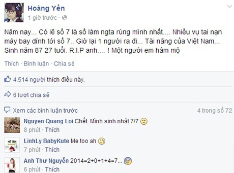 Hàng loạt hot teen bàng hoàng, thương tiếc Toàn Shinoda - 7 Chibi Hoàng Yến mê tín trước cái chết của Toàn Shinoda