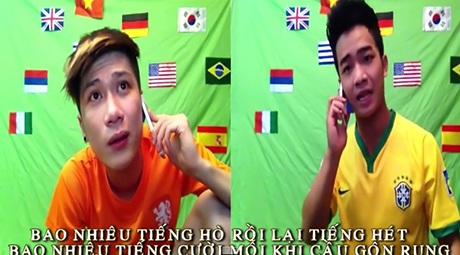 Clip nhạc chế hài hước "Em của mùa World Cup" - 2 Vanh Leg và Đỗ Duy Nam