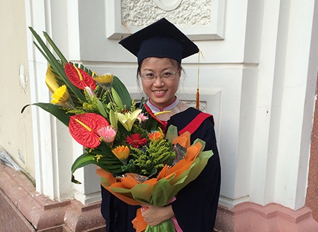 Thủ khoa "thích trẻ nhỏ" đáng yêu của ĐH Y Hà Nội - 1 Chu Thị Phương Mai - Thủ khoa tốt nghiệp trường ĐH Y Hà Nội