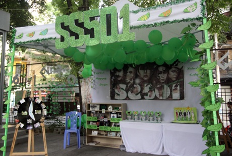 Không gian đầy màu xanh của fan nhóm SS501