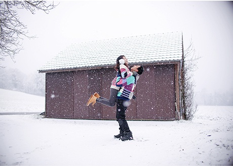 Trải nghiệm lần đầu được ngắm tuyết trên đất châu Âu