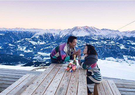 Lãng mạn bên những dãy núi xanh thẳm