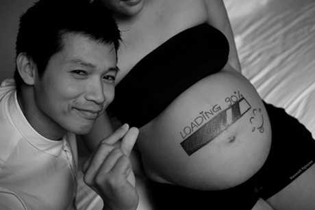 Bộ ảnh hạnh phúc đón con đầu lòng của cặp dancer nổi tiếng Hà thành - 12 M.C