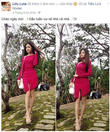 Hot girl Lilly Luta khoe ảnh có đôi chân dài miên man nhờ ứng dụng kéo dài chân