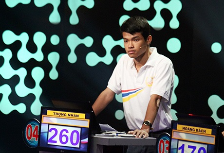 Trọng Nhân vẫn rất điềm tĩnh khi bước vào phần thi Tăng tốc đầy căng thẳng