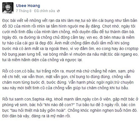Nghẹn ngào tâm sự về những "vết rạn da" của bà mẹ đơn thân - 2 Câu chuyện của chị