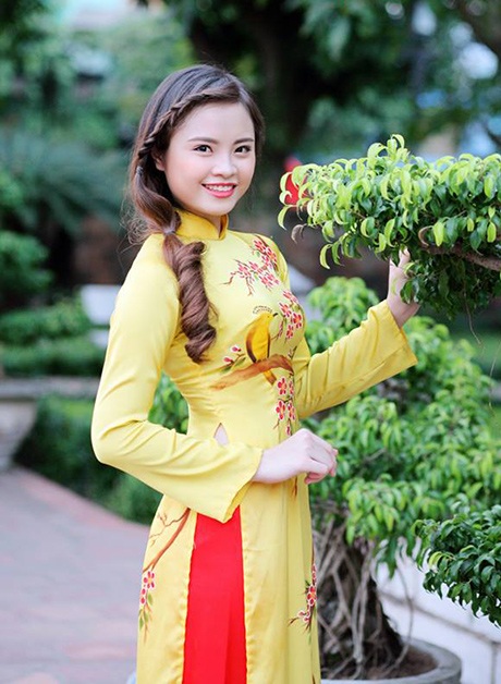 Top 20 Hoa khôi sinh viên ĐH Luật khoe dáng với áo dài - 9 Lê Thị Phương Anh, SBD 104