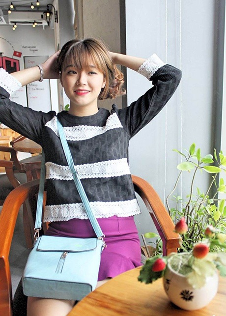 Nữ sinh trường Báo xinh xắn hút 80.000 người theo dõi - 3 Những hình ảnh của Minh Tâm