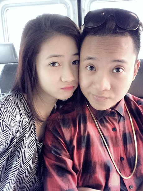 "Hotgirl" Trâm Anh "lộ" chuyện tình cảm trên mạng xã hội - 1 Cặp đôi Trâm Anh và JustaTee là một trong những cặp đôi được giới trẻ yêu mến nhất hiện nay