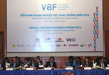 Toàn cảnh Diễn đàn VBF 2014 sáng 2/12