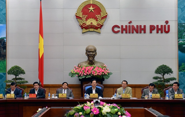 Bộ trưởng Thăng: Cổ phần hóa - Giám đốc, Phó Giám đốc sợ mất chức - 1 Toàn cảnh cuộc họp giao ban về tái cơ cấu doanh nghiệp Nhà nước (ảnh: VGP)