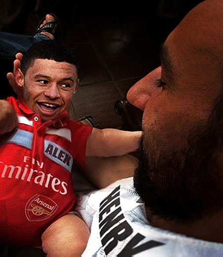 Biếm họa về “sao” trẻ Alex Oxlade-Chamberlain của Arsenal - 7 Biếm họa về “sao” trẻ Alex Oxlade-Chamberlain của Arsenal - 7