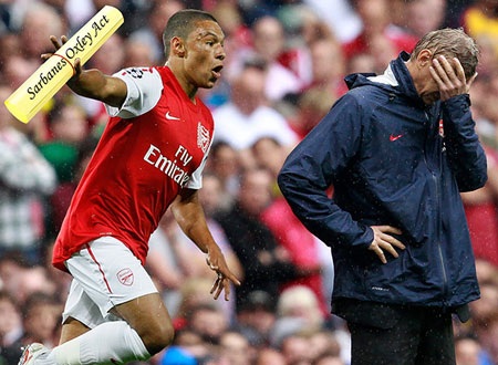Biếm họa về “sao” trẻ Alex Oxlade-Chamberlain của Arsenal - 8 Biếm họa về “sao” trẻ Alex Oxlade-Chamberlain của Arsenal - 8