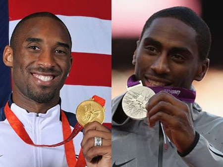 Các VĐV Olympic và “bản sao” nổi tiếng của họ - 9 Những nét tương tự trên gương mặt của “tia chớp” Usain Bolt và ca sĩ P.Diddy