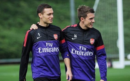Arsenal chuẩn bị được chào đón “viện binh” - 1 Sự trở lại của Vermaelen và Wilshere sẽ tiếp thêm nhiều sức mạnh cho Arsenal