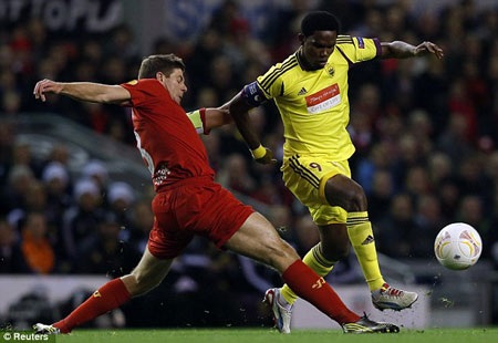 Liverpool, Inter cùng thắng chật vật trên sân nhà - 1 Liverpool, Inter cùng thắng chật vật trên sân nhà