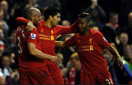 Luis Suarez - Liverpool: Cánh én và mùa xuân - 1 Liverpool đang quá phụ thuộc vào phong độ làm bàn của Suarez như thể đội bóng của một cá nhân