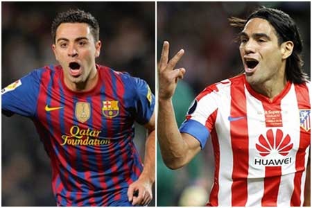 Xavi và Falcao về đích ngay sau Messi, C.Ronaldo, Iniesta - 1 Xavi và Falcao lần lượt cán đích ở vị trí thứ 4 và thứ 5 trong cuộc bầu chọn “Quả bóng vàng FIFA”