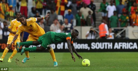 Bảng C CAN 2013: Bất phân thắng bại - 2 Sự kiên cường của Ethiopia đã được đền đáp với 1 điểm trước các nhà ĐKVĐ