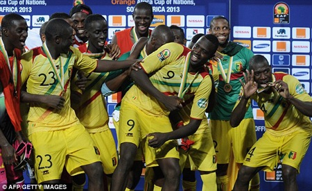 Hạ Ghana thuyết phục, Mali giành hạng 3 CAN 2013 - 3 Mali xứng đáng với vị trí thứ 3 chung cuộc ở CAN năm nay