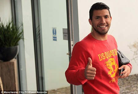 Man City hân hoan đón chủ công Sergio Aguero trở lại - 1 Aguero trở lại sẽ giúp ích cho Man City rất nhiều trong giai đoạn nước rút của mùa giải