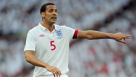 Triệu tập đội tuyển Anh: Sự trở lại của Rio Ferdinand - 1 Ferdinand có cơ hội trở lại ĐTQG Anh sau gần 2 năm vắng bóng