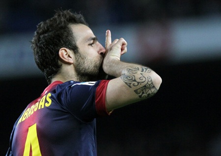 Cesc Fabregas: Khi “số 9 ảo” đá như “sát thủ” thật - 1 Cesc Fabregas vừa bùng nổ dữ dội với cú hat-trick đầu tay trong sự nghiệp trước Mallorca