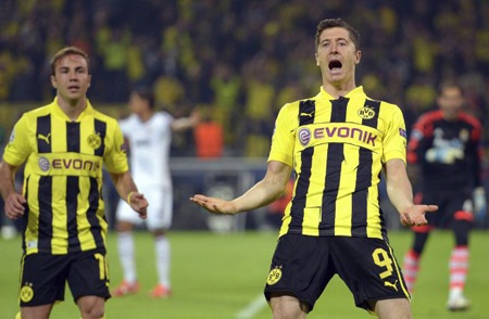 Truyền thông thế giới ngả mũ thán phục Lewandowski và Dortmund - 1 Kì tích của Lewandowski và Dortmund trước Real Madrid đáng được nhắc tới trong nhiều năm nữa