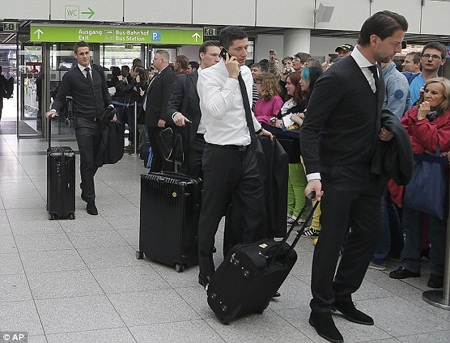 Các thành viên của đội bóng vùng Ruhr đều cảm thấy rất thoải mái