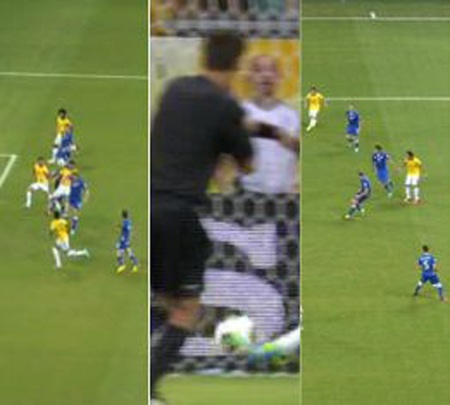 Quá nhiều sai sót đã xuất hiện trong trận cầu đỉnh cao Italia - Brazil