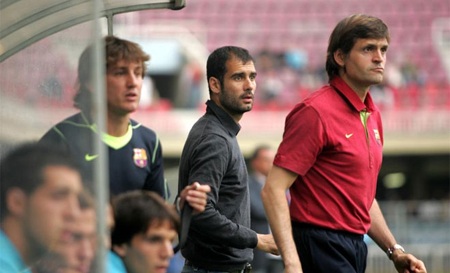 Vilanova bắt đầu mối tình với 