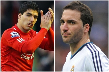 “Higuain + tiền = Suarez” là một vụ trao đổi có thể làm hài lòng cả Real Madrid lẫn Liverpool