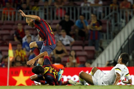Nhìn lại màn “vùi dập” không thương tiếc của Barca trước Santos - 4 HLV Martino có trận đấu đầu tay ở Nou Camp trên cương vị “thuyền trưởng” Barcelona. Trước đó,