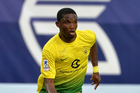 Anzhi “giải tán” đội ngũ, Eto’o nằng nặc đòi về Italia - 1 Eto’o đang tính tháo chạy khỏi Anzhi để trở lại Serie A
