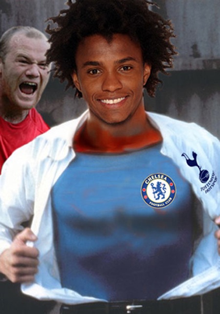 Cuối cùng thì “bom tấn” của Chelsea trong mùa hè 2013 lại là Willian chứ chẳng phải Wayne Rooney