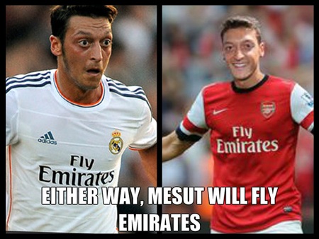 Ozil đến và mang cả chất liệu của sự sáng tạo tới Emirates