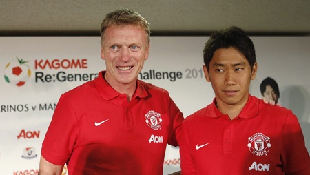 Kagawa “nổi xung” vì bị David Moyes đày ải ở MU - 1 Kagawa không hài lòng với ông thầy David Moyes vì bị đày ải trên ghế dự bị quá nhiều ở MU