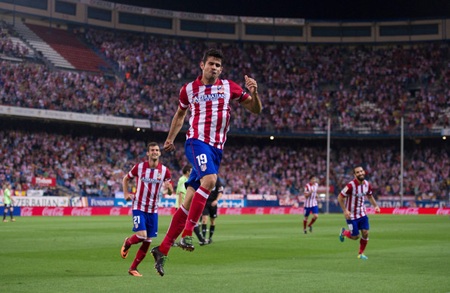 “Chiếc giày vàng châu Âu”: Hết thời chuyện riêng của Messi - C.Ronaldo - 1 Diego Costa là gương mặt đáng được kì vọng để phá vỡ sự thống trị của bộ đôi Messi - C.Ronaldo